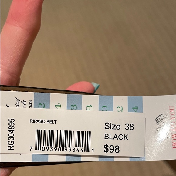 Robert Graham Two-Tone Leather Belt - Picture 3 of 3